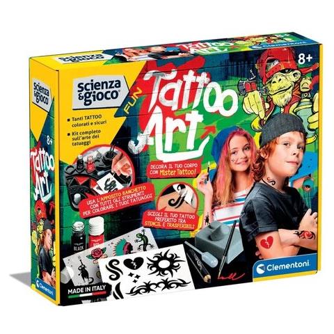 Scienza E Gioco Tattoo Art Set Tatuaggi - Foto 1