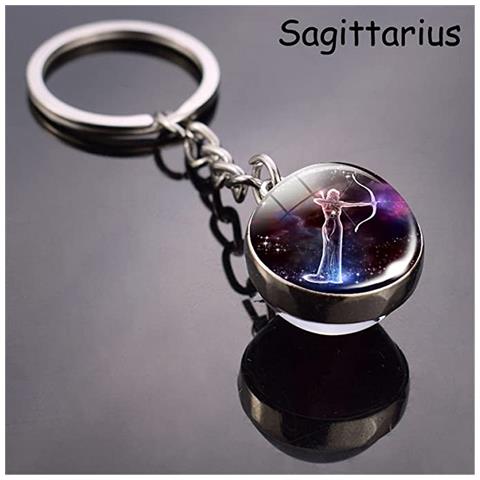 Portachiavi Con Il Segno Zodiacale Sagittario - Foto 2