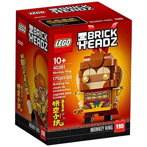 Set Brickheadz Re Scimmia (40381) - Foto 1