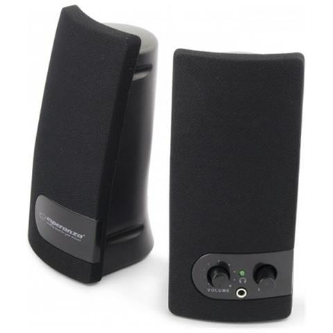 Altoparlanti Pc Esperanza Ep119 Bianco Nero 6 W 4 W - Foto 4