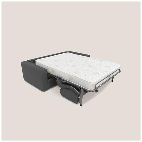 Nixon Divano letto matrimoniale con materasso 20 cm in tessuto impermeabile T03 220 cm (mat. 160x197) antracite - Foto 3