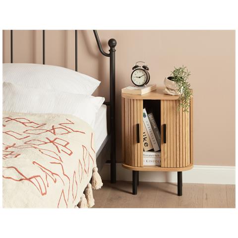 Comodino Legno Chiaro Bradley - Foto 1