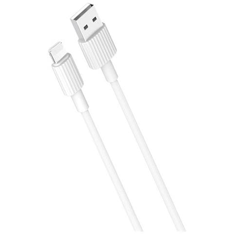 Nb156 Tpe Durevole Universale Da Usb-c A Lightning Pd Dati E Cavo Caricabatterie Veloce 2.4a 1m Bianco - Foto 1