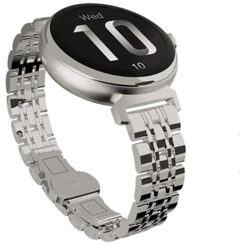 Smartwatch Aura Display 1,08" AMOLED Bluetooth Colore Argento - Foto 2