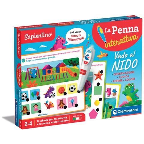 Sapientino Vado Al Nido Penna Interattiva Parlante Con Schede Educative - Foto 1