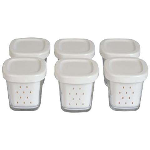 Set Di 6 Vasetti Per Yogurtiera - Xf100110 - Foto 2