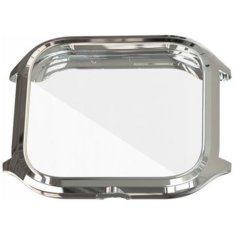 Custodia Protettiva Per Orologio Con Protezione Schermo Per Amazfit Gts 4 Silver - Foto 2