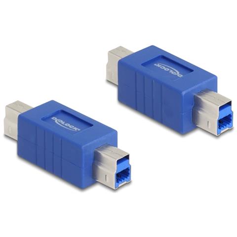 67227 adattatore per inversione del genere dei cavi USB Type-B USB di tipo B Blu - Foto 1