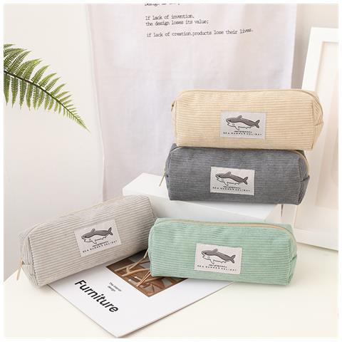 Astuccio Portamatite Ricamato Squalo White - Foto 5