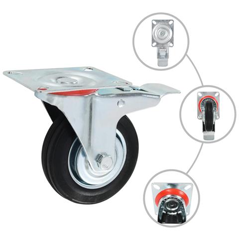 Ruote Girevoli 24 Pz 100 Mm - Foto 1