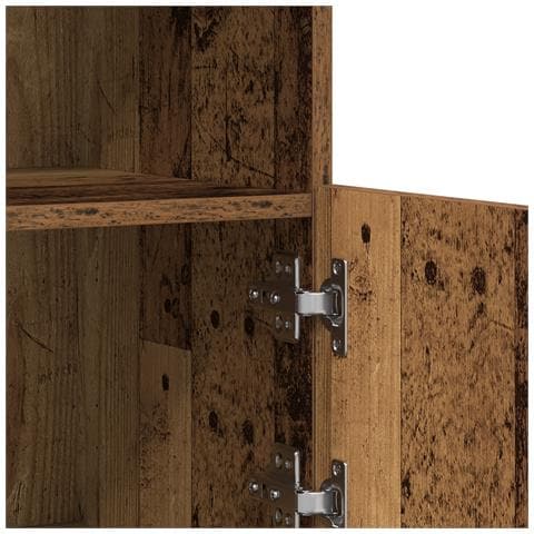Sideboard con Luci LED Legno Vecchio 81x37x67 cm - Foto 9
