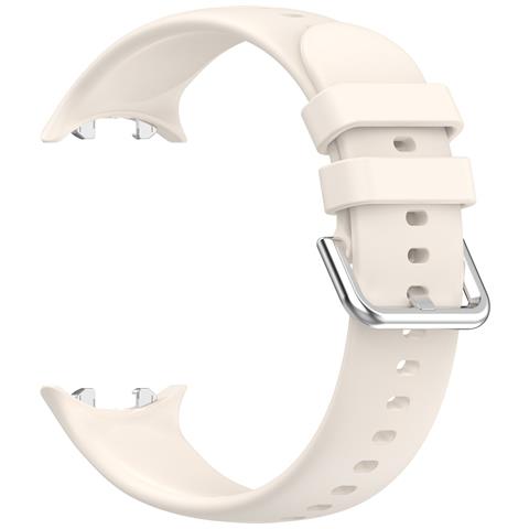 Cinturino In Silicone Bianco Per Honor Watch Fit (ivy-b39) - Edizione Active E Elegant Beige - Foto 4