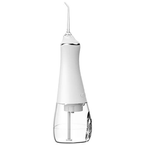Idropulsore Elettrico Portatile Ricaricabile Usb Con 5 Ugelli Per Pulizia Orale White - Foto 2