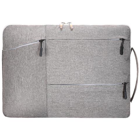 Borsa Per Laptop In Tessuto Oxford Da 14 Pollici - Antishock, Impermeabile E Antigraffio Grey - Foto 1
