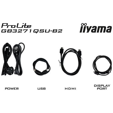 Monitor 32" IPS Flat GB3271QSU-B2 Quad HD Tempo di risposta 1 ms - Foto 14