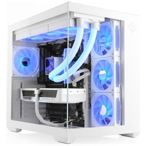 Pc Gaming M12610h / Amd Ryzen 5 9600x, 6x 3900 Mhz / Nvidia Rtx5070 / 32 Go Ddr5 Ram / M.2 Ssd 1000 Go - Windows 11 Home - Foto 1