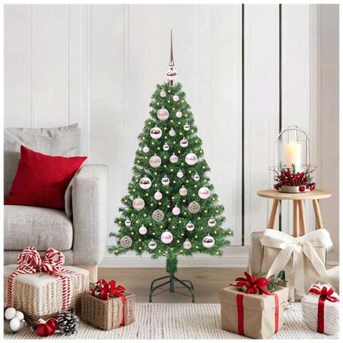 Albero di Natale artificiale con 150 LED Verde 120 cm - Foto 2