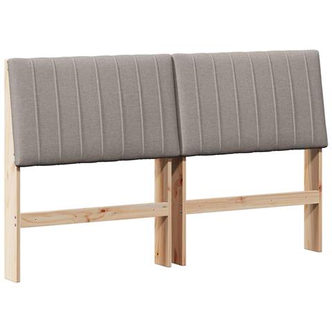 Testiera imbottita Talpa 150 cm Pino massello - Foto 1