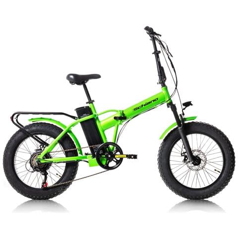 Fat Alluminio 20'' - E-bike Pieghevole In Alluminio, Ruote Fat 20'', Cambio 6 Velocità, Motore 250 W, Batteria 48vx13ah - Colore Verde - Foto 1