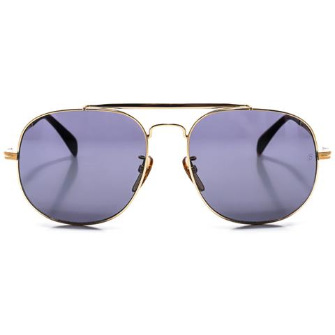 Occhiali Da Sole Da Uomo Stile Pilota In Metallo 7004s - Foto 1