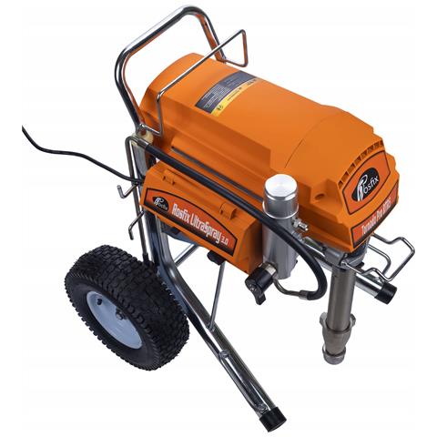 Set Agregato Verniciatura E Stucco Tornado Pro Rtr5 Ultraspray 4000w 22mpa 6,5l /min + Pistola Black Rain Br450 - Alta Qualità E Prestazioni - Foto 2