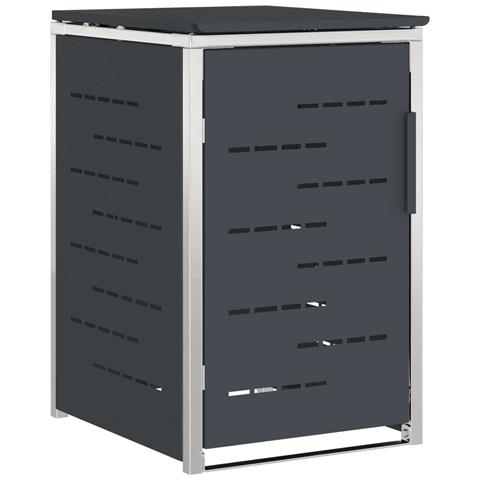 Stoccaggio contenitore a ruote Antracite 77,5 x 69 x 112,5 cm - Foto 1