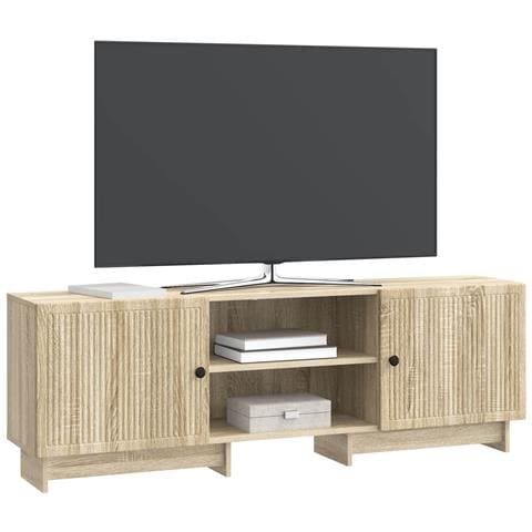 Mobile TV Rovere Sonoma 150 x 31 x 50 cm Legno ingegnerizzato - Foto 2