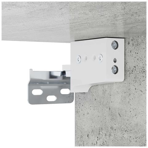 Armadietto per letto 2 pcs Grigio Cemento 29 x 31,5 x 49 cm - Foto 9