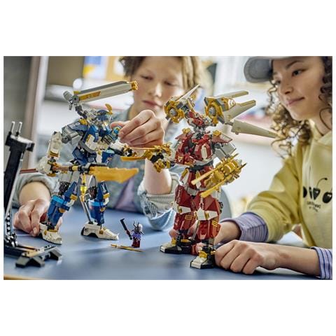 NINJAGO 71870 Mech Titanici Gemelli, Giocattolo con 2 Action Figure e 3 Minifigure, Regalo per Bambini da 12+ Anni - Foto 20