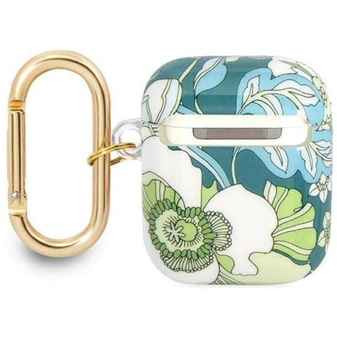 Indovina Gua2hhhfln Airpods Custodia Verde /verde Collezione Di Cinturini Floreali - Foto 1