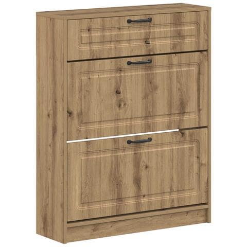 Mobile per scarpe UTRECHT 78 x 24 x 100 cm Legno ingegnerizzato - Foto 1