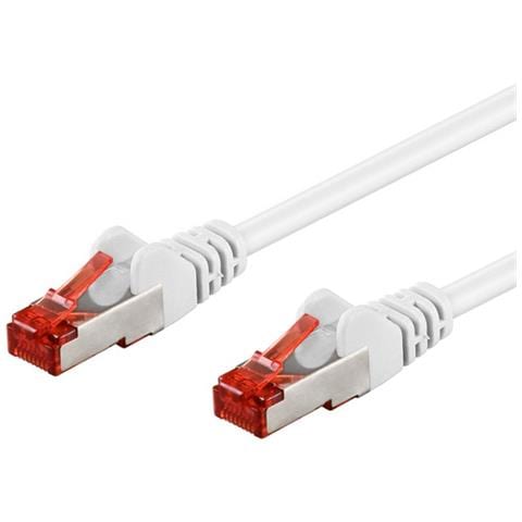 ICOC LS6-100WH - Cavo di rete Patch in rame Cat. 6 Bianco SFTP LSZH 10m - Foto 2