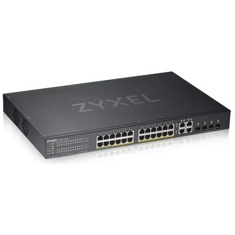 Switch Serie GS1920v2 con 24 Porte Gigabit Ethernet 10/100/1000 PoE / 4 x Combo Gigabit  - Foto 1