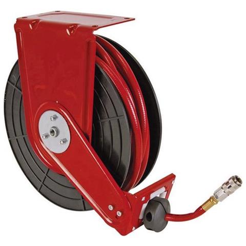 Avvolgicavo In Metallo Con Pneumatico, 15 M - Foto 2
