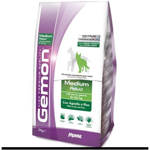 Medium Adult Agnello E Riso - Secco Cane Taglia Media Kg. 15 - Foto 2
