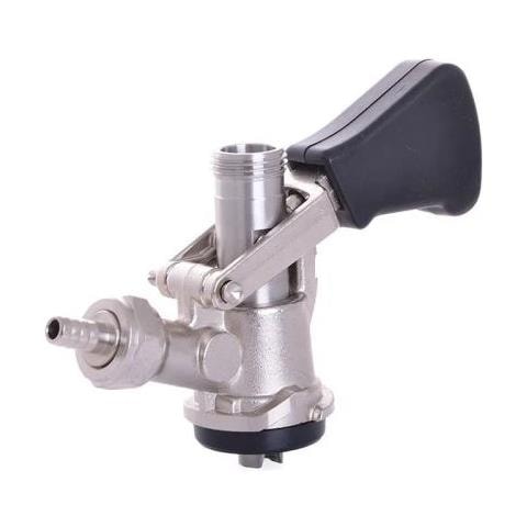 Attacco Fusto Birra Accoppiatore Per Fusti Attacco Keg Tipo S - Raccordo A Cestello Senza Scarico (rubinetto Seminterrato) 2x 5/8 - Foto 4