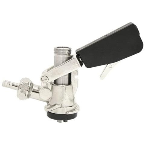 Attacco Fusto Birra Accoppiatore Per Fusti Attacco Keg Tipo S - Raccordo A Cestello Senza Scarico (rubinetto Seminterrato) 2x 5/8 - Foto 1