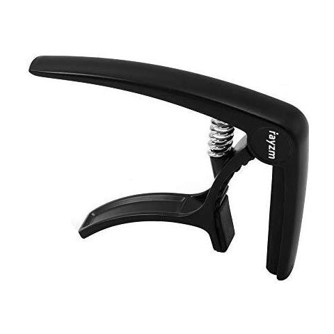 Ukulele Capo In Lega Di Zinco Capotasto Per Soprano Concert Tenor Ukulele Con Una Sola Mano Di Stile Di Innesco Molla Forte Per Nessun Ronzio - Foto 2