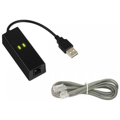 Kalea Informatique Fax Modem 56 K Alla Porta Usb - 1 Rj11 Plug - Chipset Conexant - Foto 1