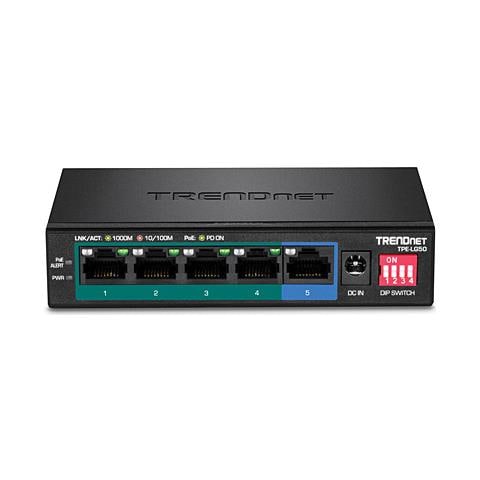 TPE-LG50 Switch di Rete Non Gestito Gigabit Ethernet (10/100/1000) Supporto Power over Ethernet (PoE) Nero - Foto 5
