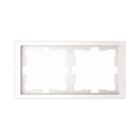 Meg4020-6535 Bianco Placca Copripresa E Copri Interruttori - Foto 1