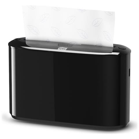 552208 Dispenser Di Asciugamani Di Carta Distributore Di Asciugamani Di Carta In Fogli Nero - Foto 1