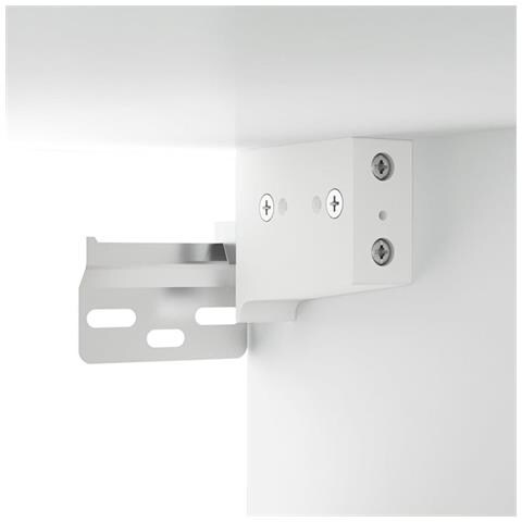 Mobili Porta Tv Bianchi 2 Pz 80x30x30 Cm In Legno Multistrato - Foto 2