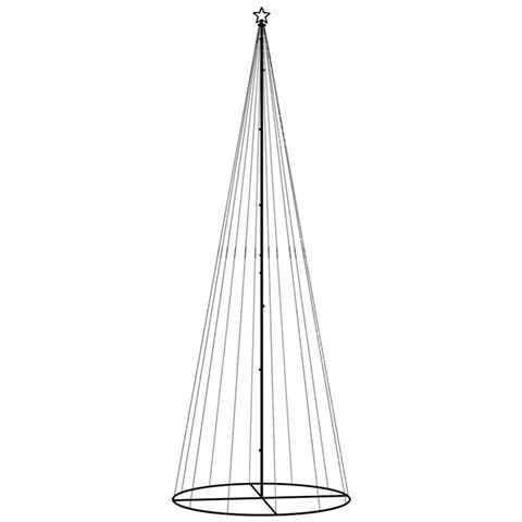 Albero Di Natale A Cono Blu 732 Led 160x500 Cm - Foto 9