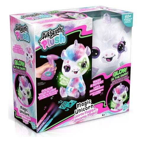 Peluche Giocattoli 20289581 Airbrush Plush Magic Unicorn - Foto 1
