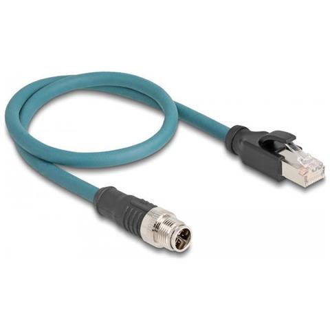 Cavo Adattatore M12 Da Spina A 8 Pin Con Codifica X A Spina Rj45 Da 50 Cm - Foto 4