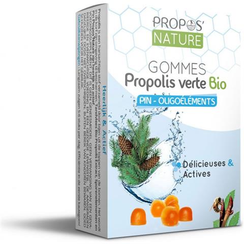 Gomma Di Propoli Verde Oligoelementi E Pino Senza Zuccheri 45g Chi'nature - Foto 1