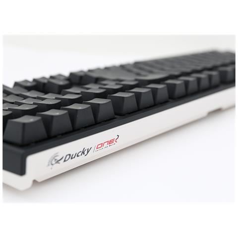 Tastiera USB DKON1808S-RDEPDAZW1  (Layout Tedesco) Colore Nero, Bianco - Foto 8