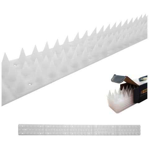 Barriera Di Sicurezza Gatti 50 X 4,5 Cm Grigio 6 Pezzi - Foto 1
