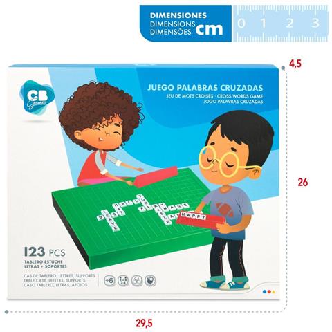 Gioco Di Parole 25,5 X 3 X 19 Cm (6 Unità) - Foto 2